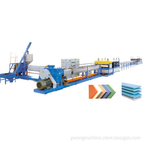 PS Plastic Foamed Profile Machine